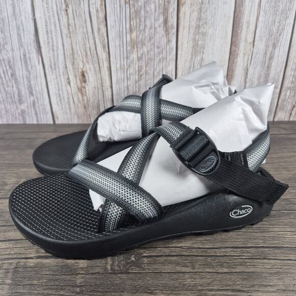 Chaco Other - Chaco Z Classic Strappy Sandals Men's Sz 10 Black Gray (EUC) J105961
